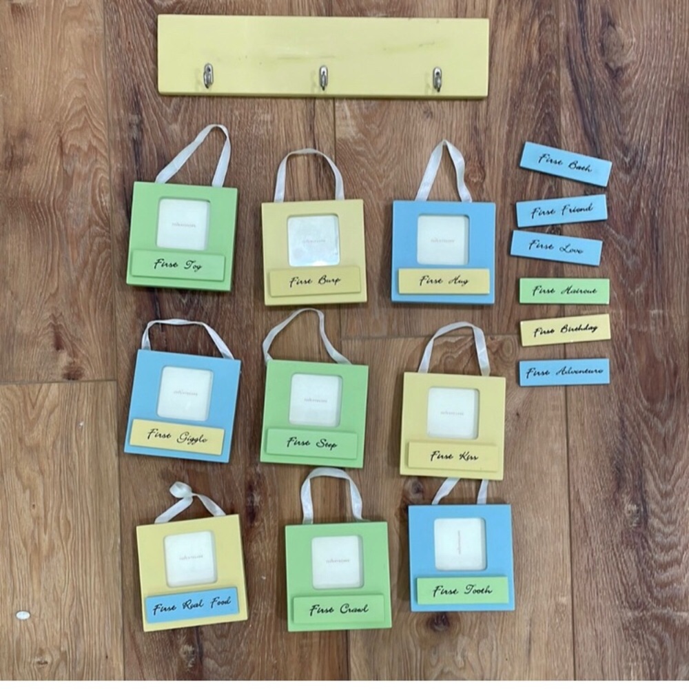 NEW baby milestone frames